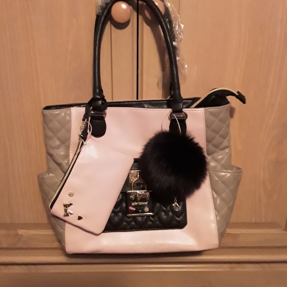 Blush betsey Johnson purse